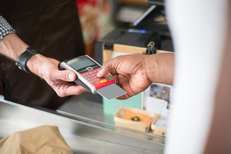 Terminal de paiement Bancontact en Belgique
